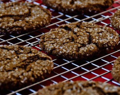 Molasses ginger cookies