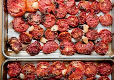 slow-roasted tomatoes
