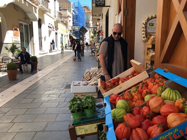 market in Italy