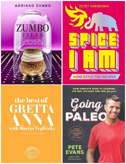 cookbook collage