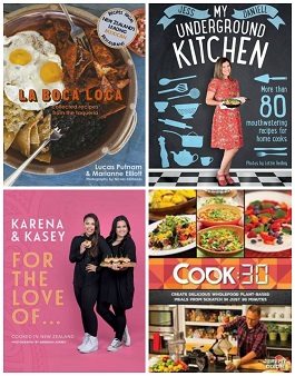 cookbook collage