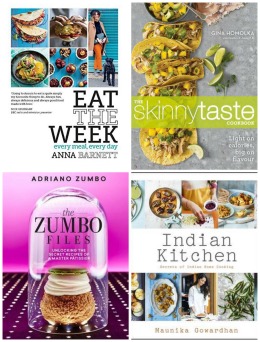 cookbook collage