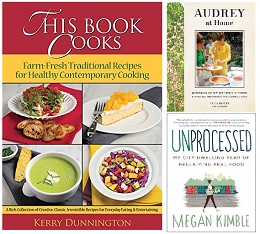 cookbook collage