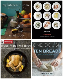 cookbook collage