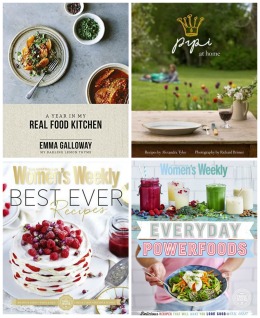 cookbook collage