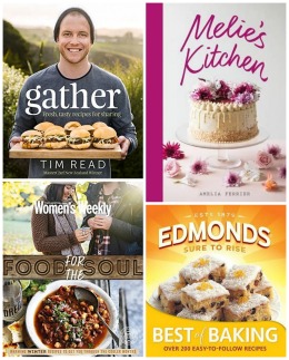 cookbook collage