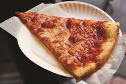 Ken Forkish pizza slice